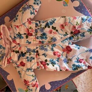 Floral Baby Snowsuit